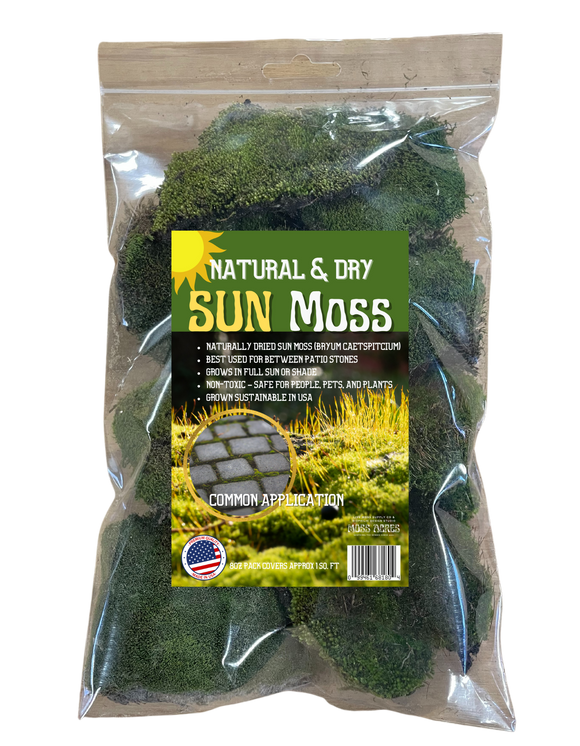 Sphagnum Moss - Dried Sheet Moss - Pistils Nursery