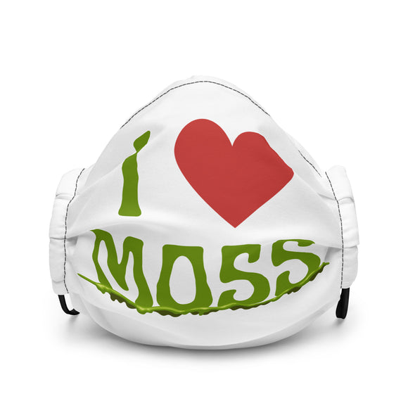 I Heart Moss - Premium face mask