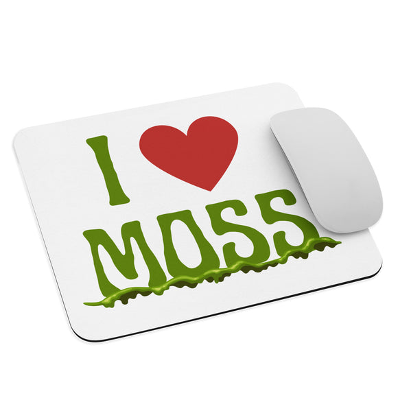 I Heart Moss - Mouse pad