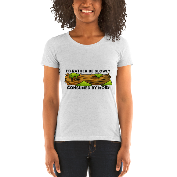 Consumed by Moss - Ladies' short sleeve t-shirt