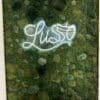 Custom Moss Wall with Neon Sign - Image 4